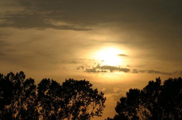 atardecer desde mi coche