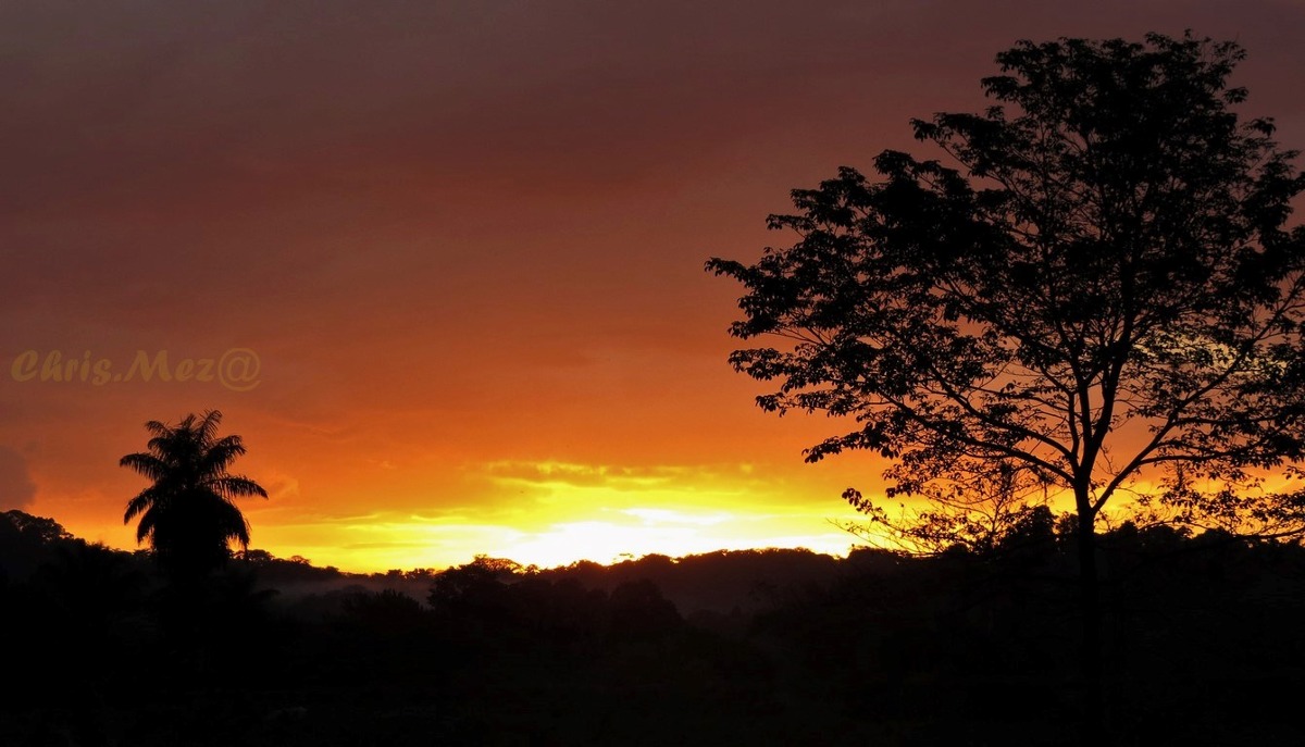 Atardecer desde montaña