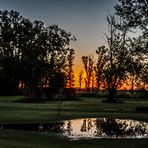 Atardecer después de la lluvia