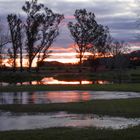 Atardecer despues de la lluvia