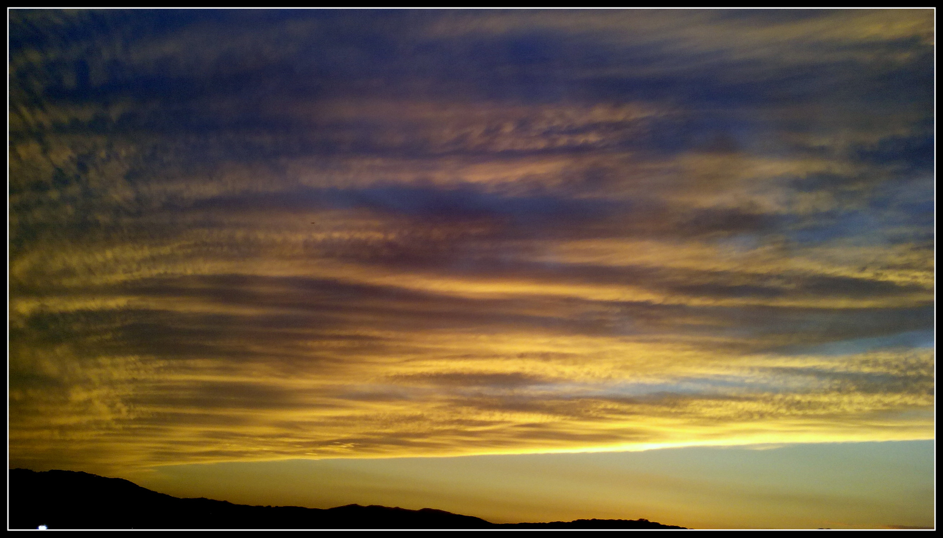 Atardecer dia 18 .09 . 2015 , LLoret de Mar