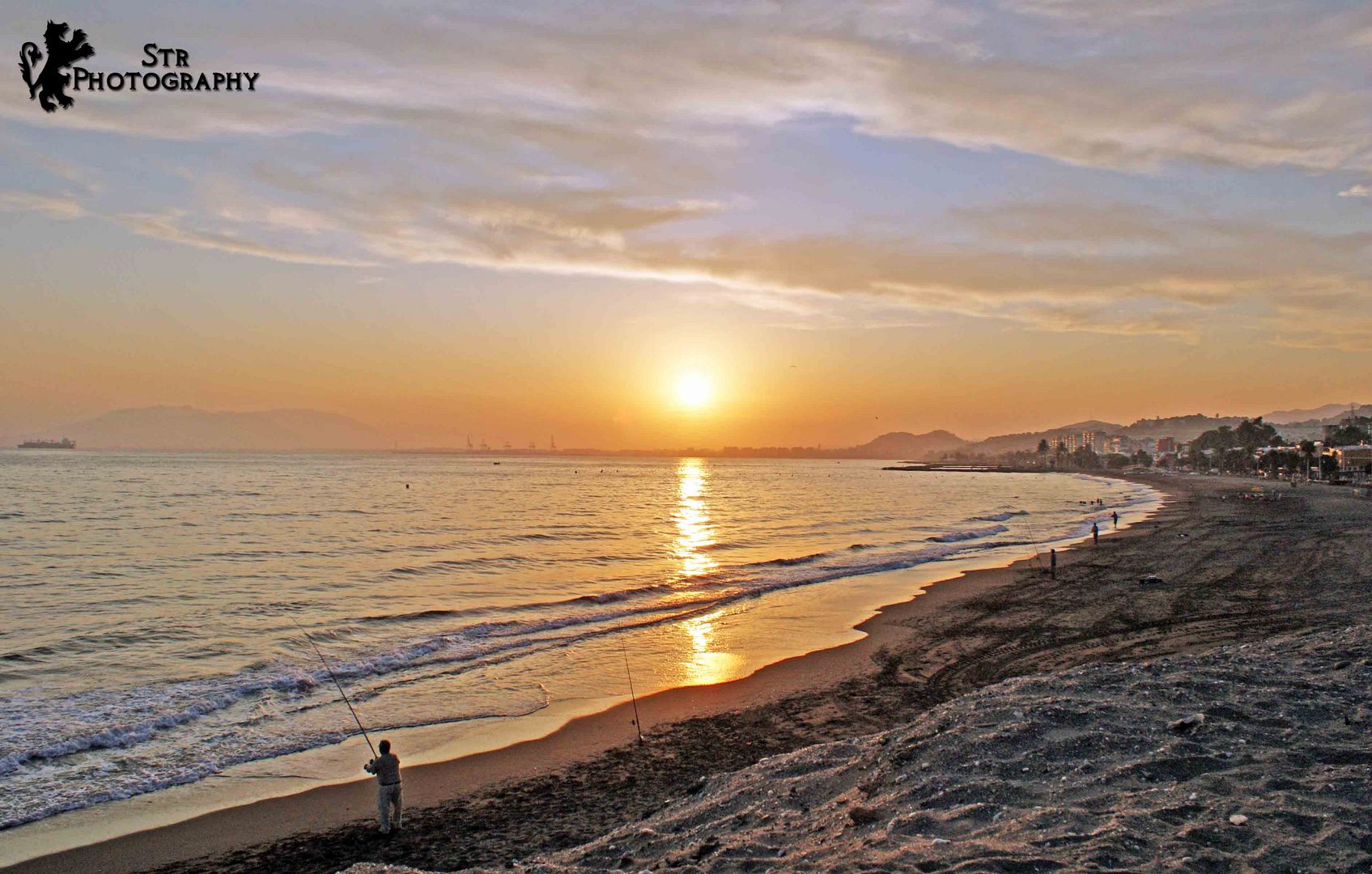 Atardecer dsede la Bahía