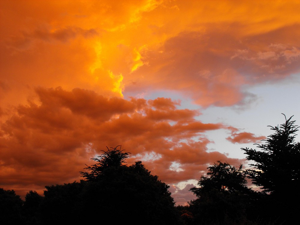 "Atardecer Eléctrico"