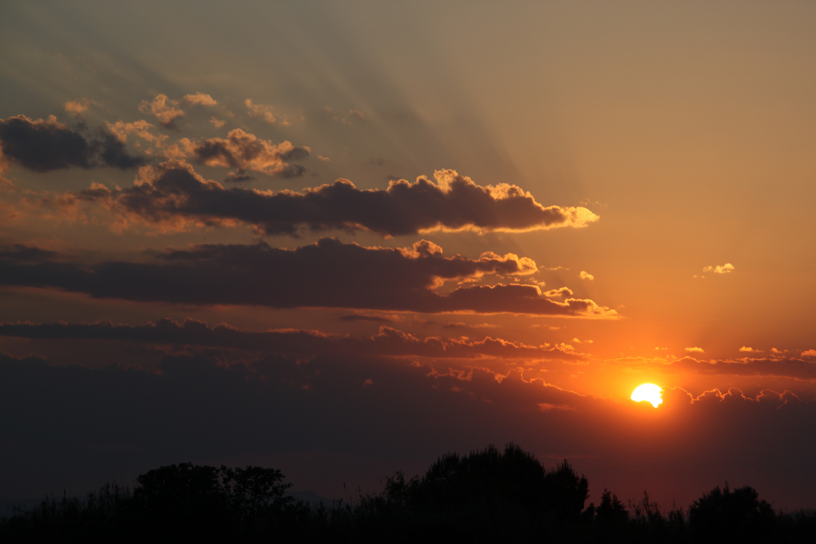 atardecer en Alagon