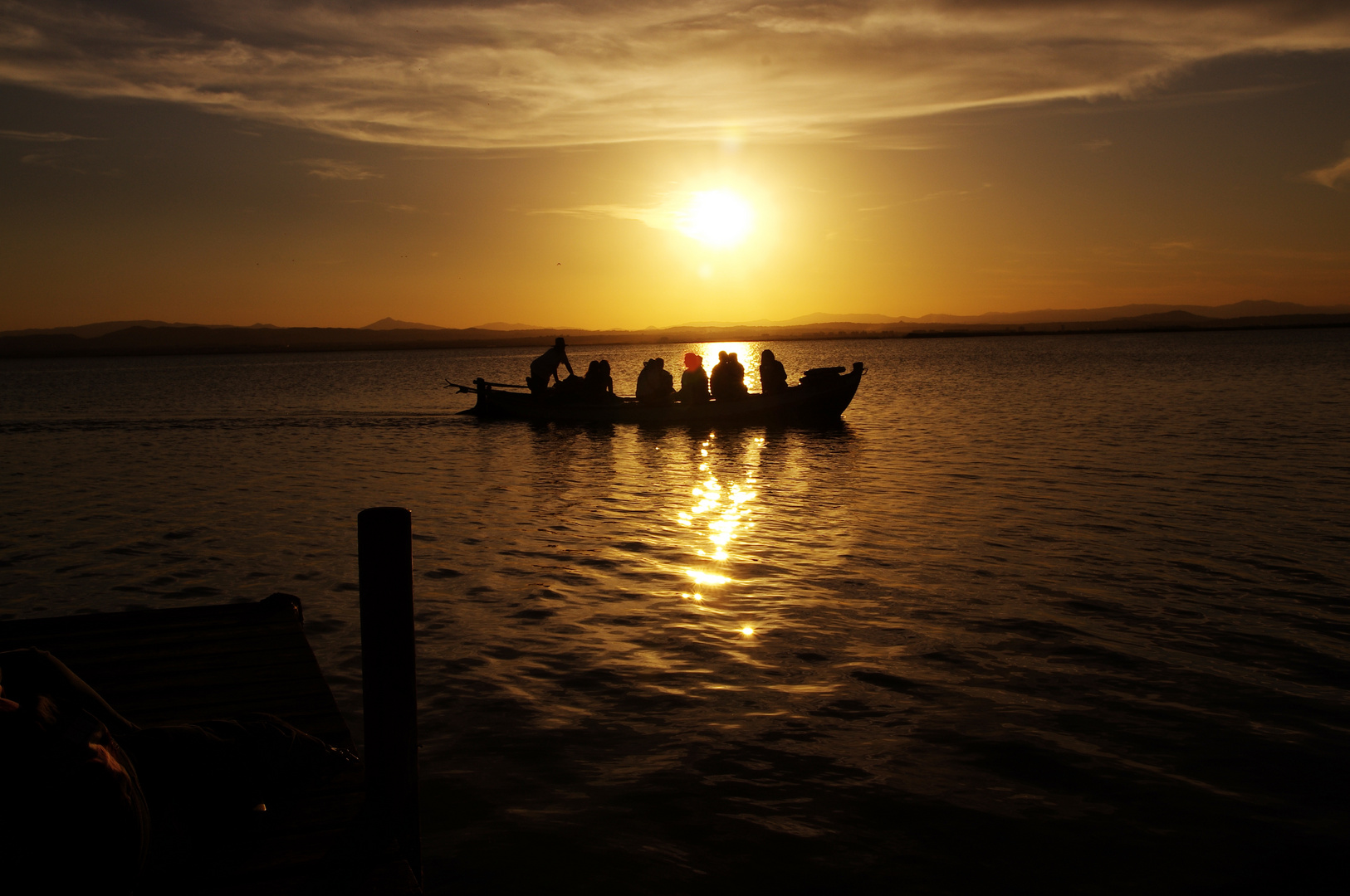 atardecer en Albufera -Valencia