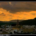 Atardecer en Algodonales ( Cádiz )