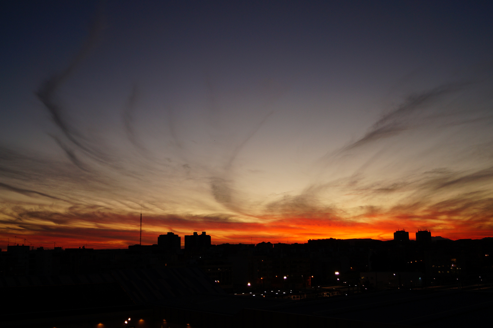 Atardecer en Alicante