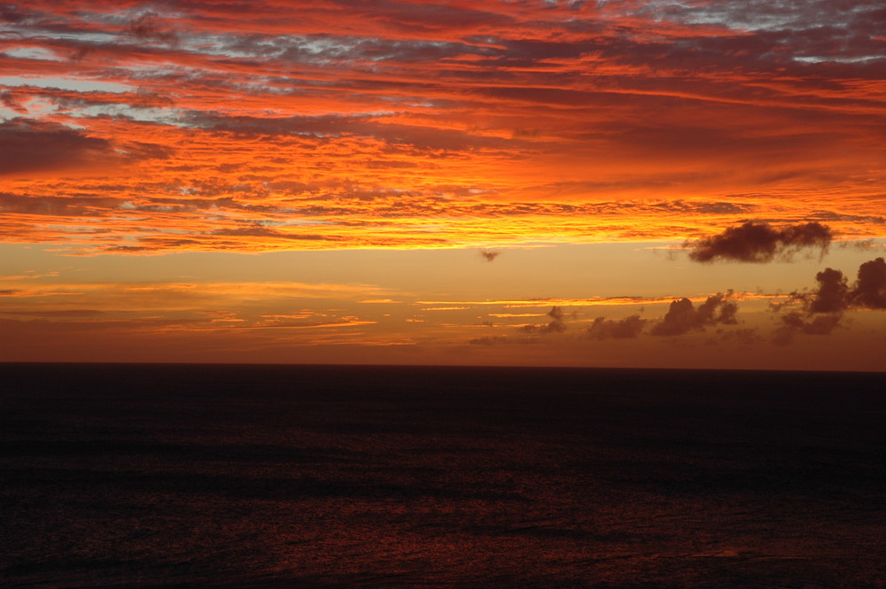 Atardecer en Alta Mar