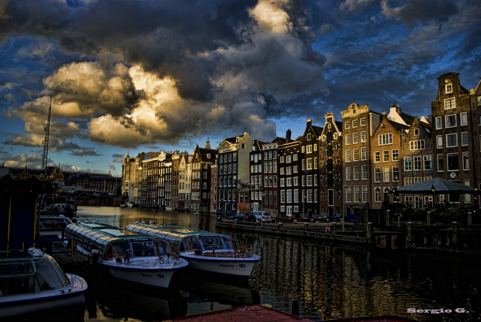 Atardecer en Amsterdam