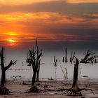 Atardecer en Ansenuza