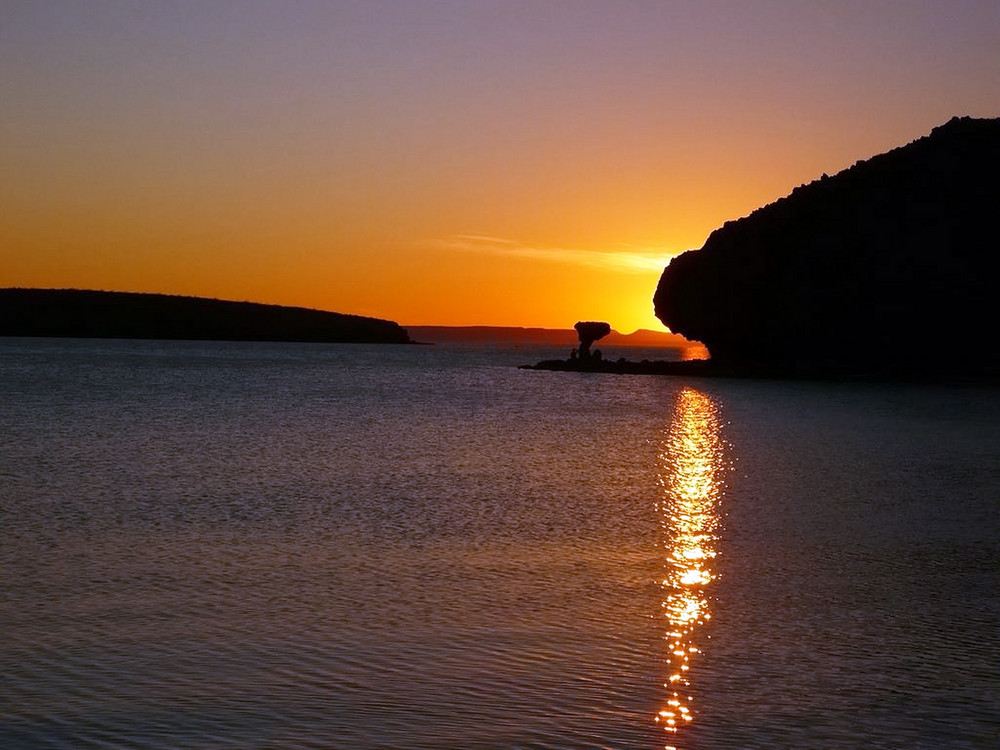 Atardecer en Balandra.