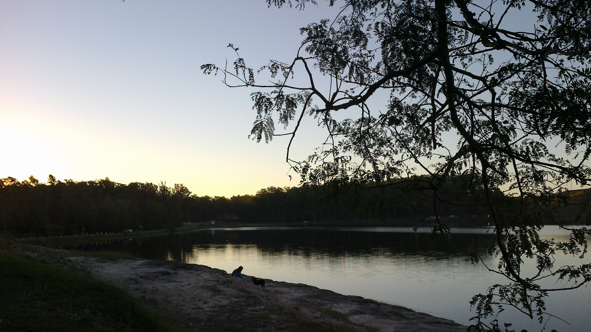 Atardecer en Balneario Iporá