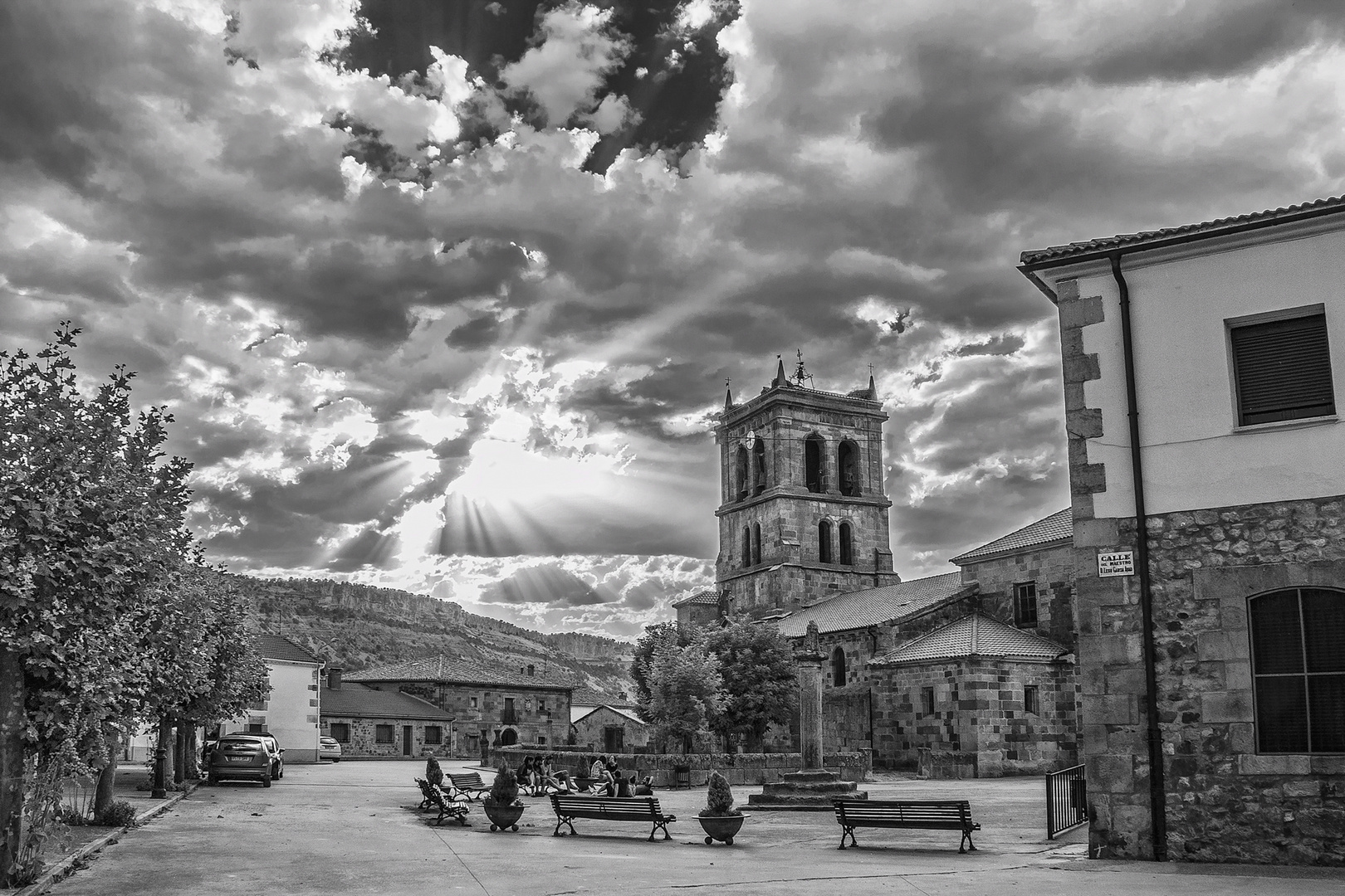 Atardecer en Barbadillo del Mercado (Burgos) 02