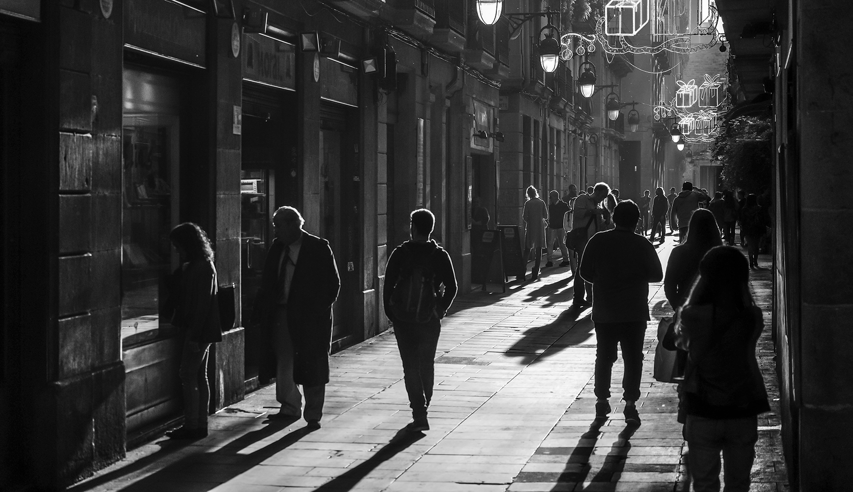 Atardecer en Barcelona