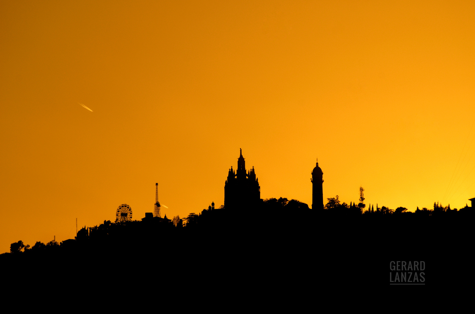 Atardecer en Barcelona 