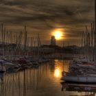 Atardecer en Barcelona (HDR)