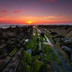 Atardecer en Barrika- El final de un bonito día-