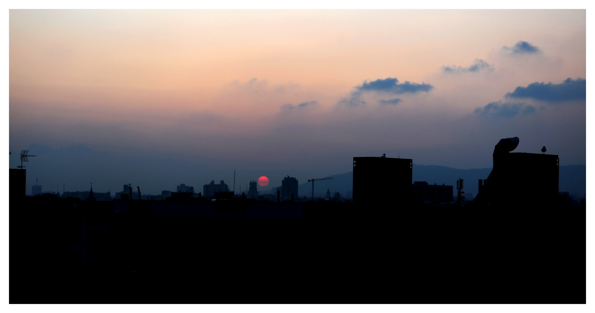 Atardecer en BCN