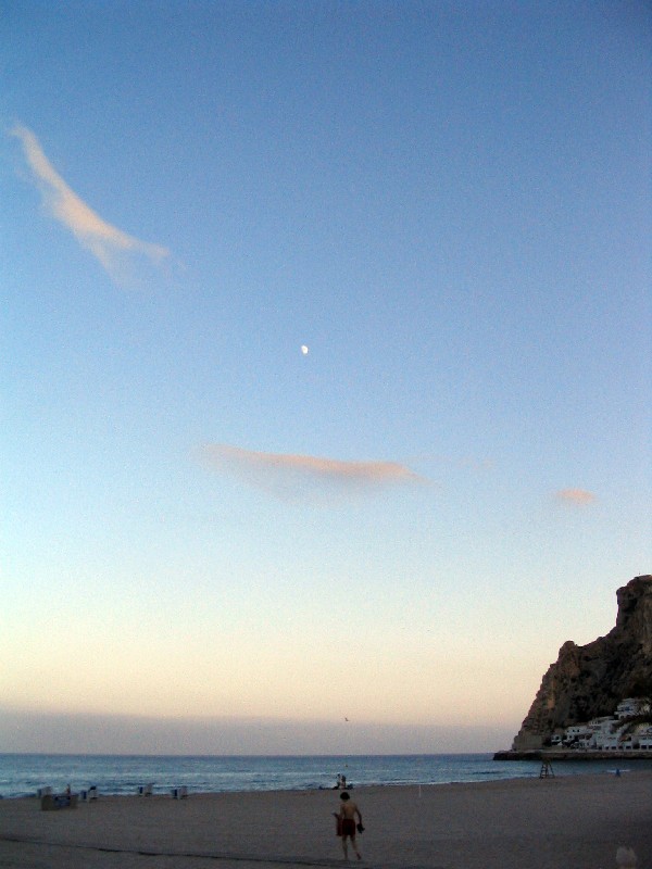 Atardecer en Benidorm