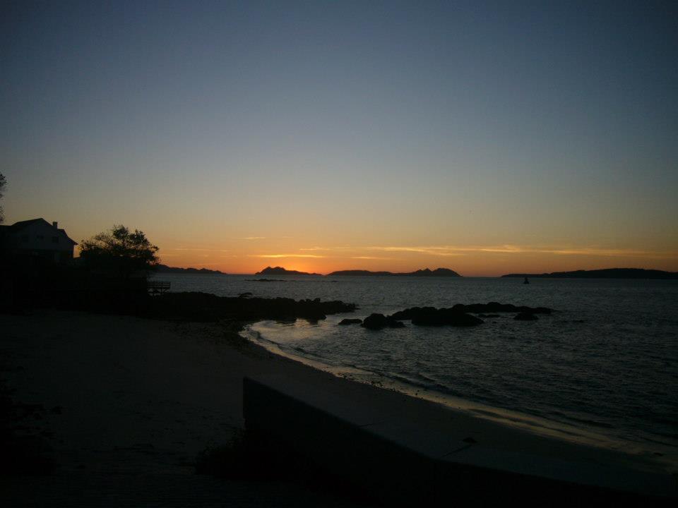 ATARDECER EN BOUZAS ( Vigo)