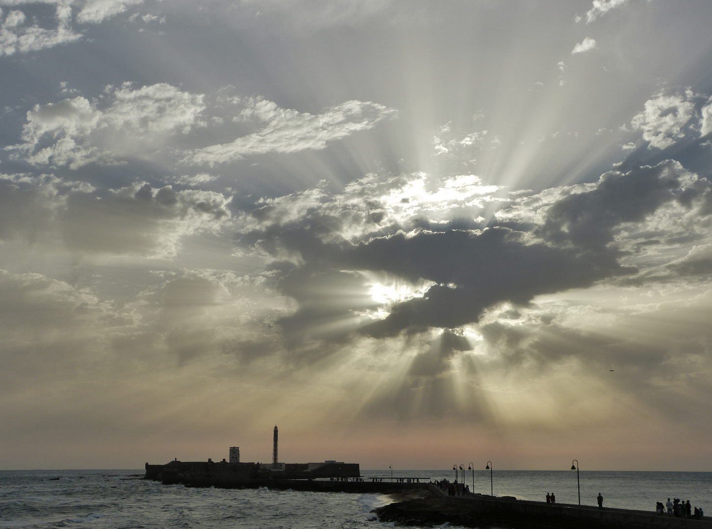 Atardecer en Cádiz