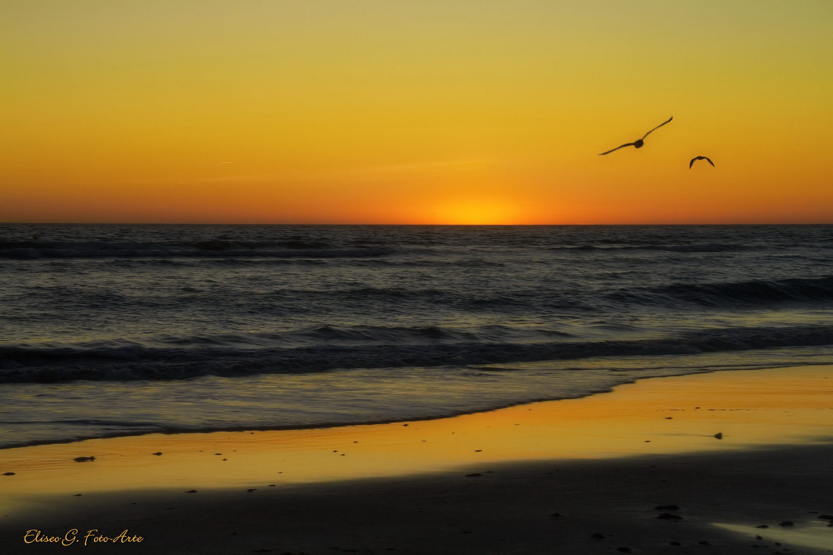 Atardecer en Cádiz