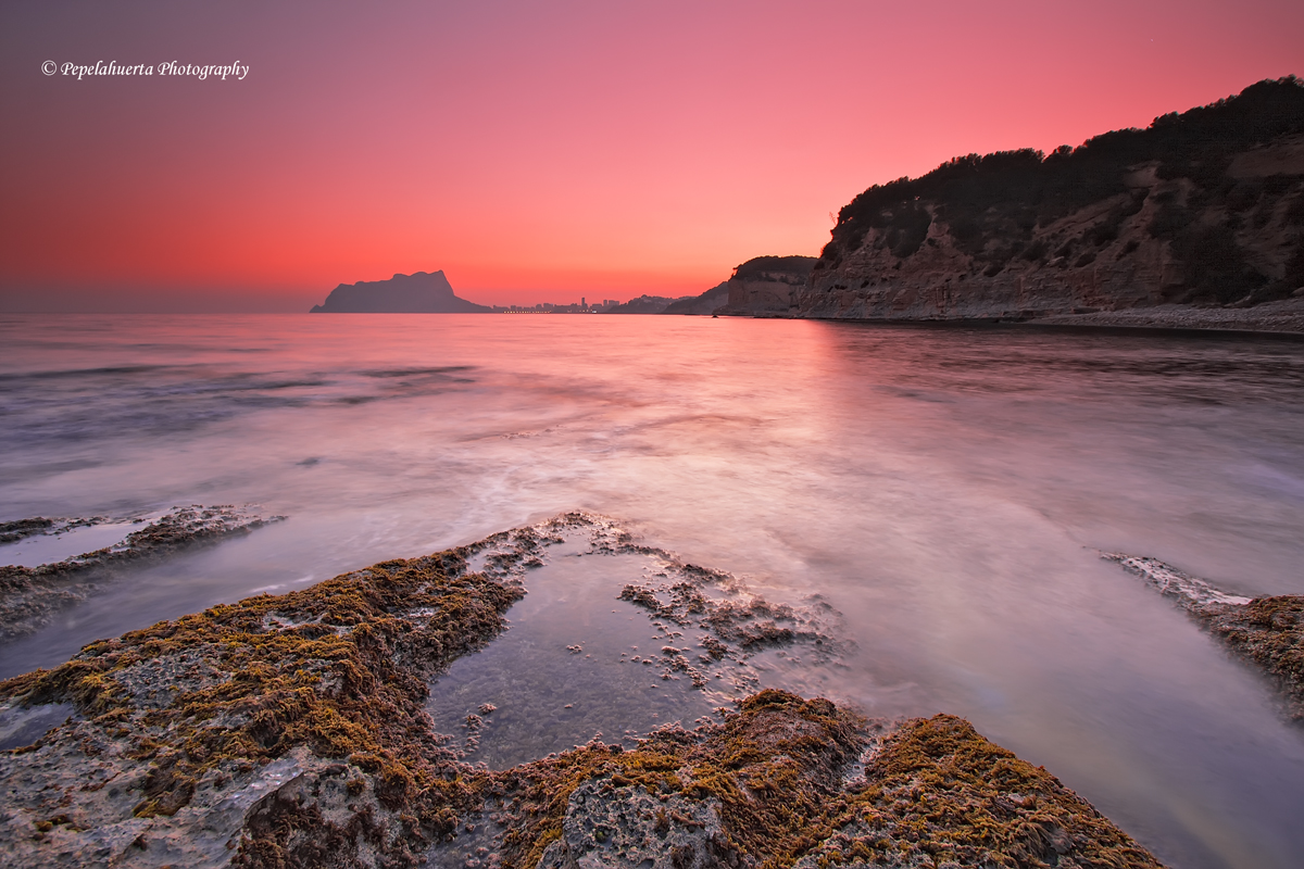 Atardecer en Cala Baladrar II