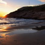 Atardecer en cala Llenguadets