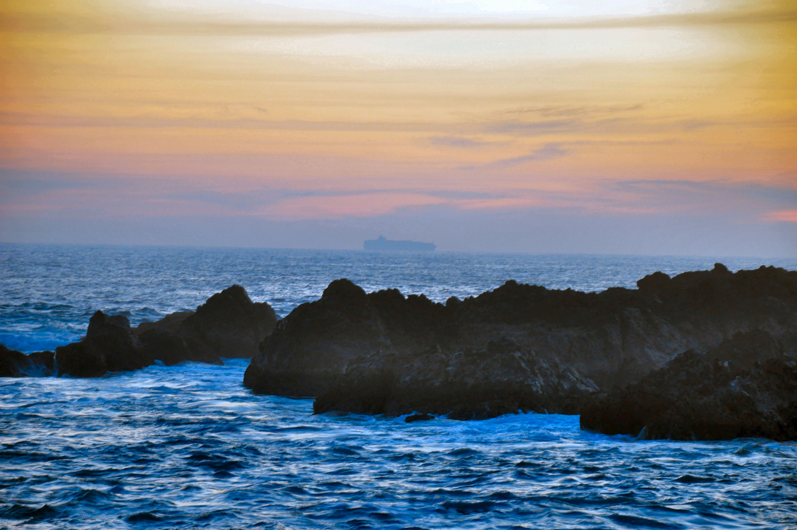 Atardecer en Caleta