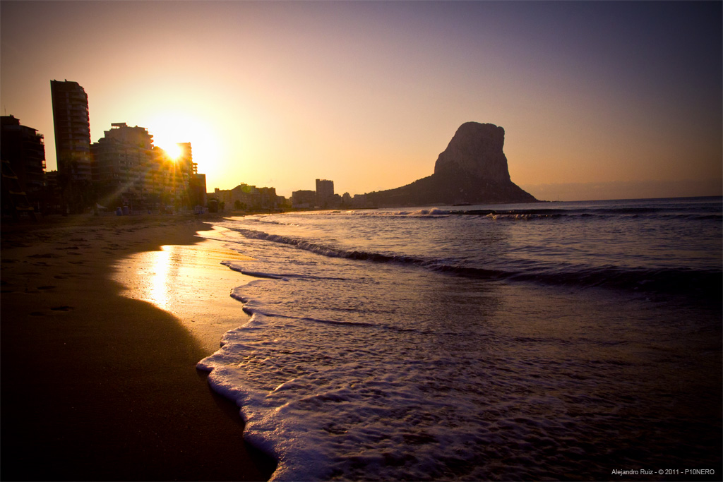 Atardecer en Calpe