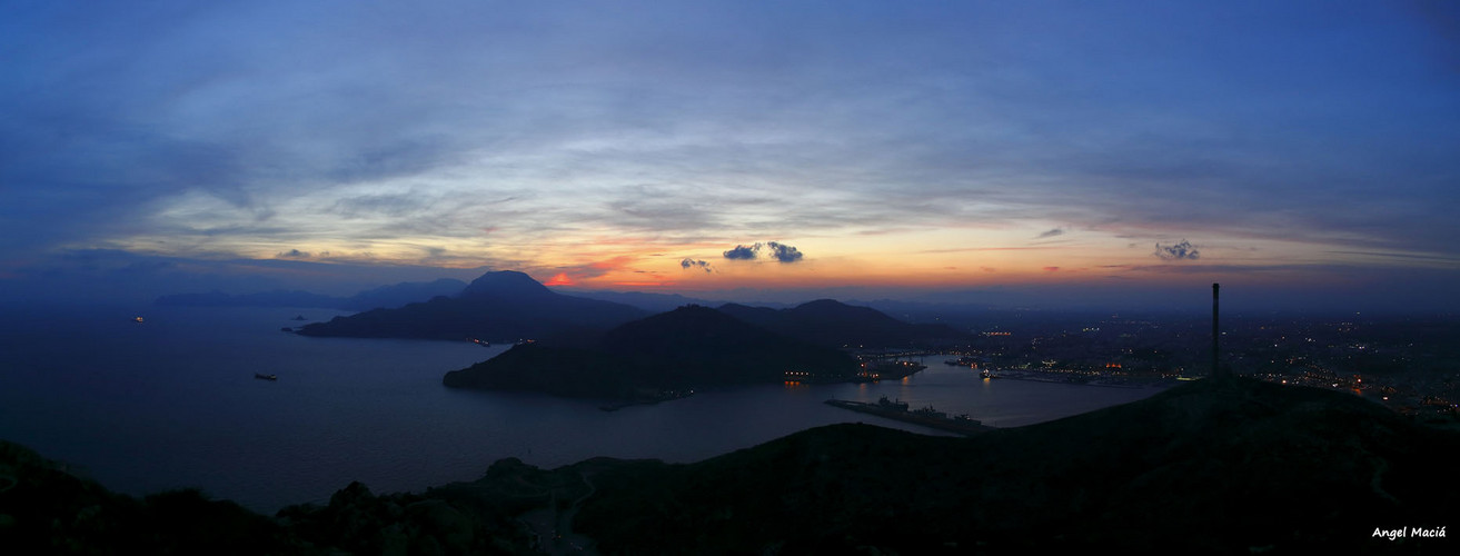 ATARDECER en CARTAGENA