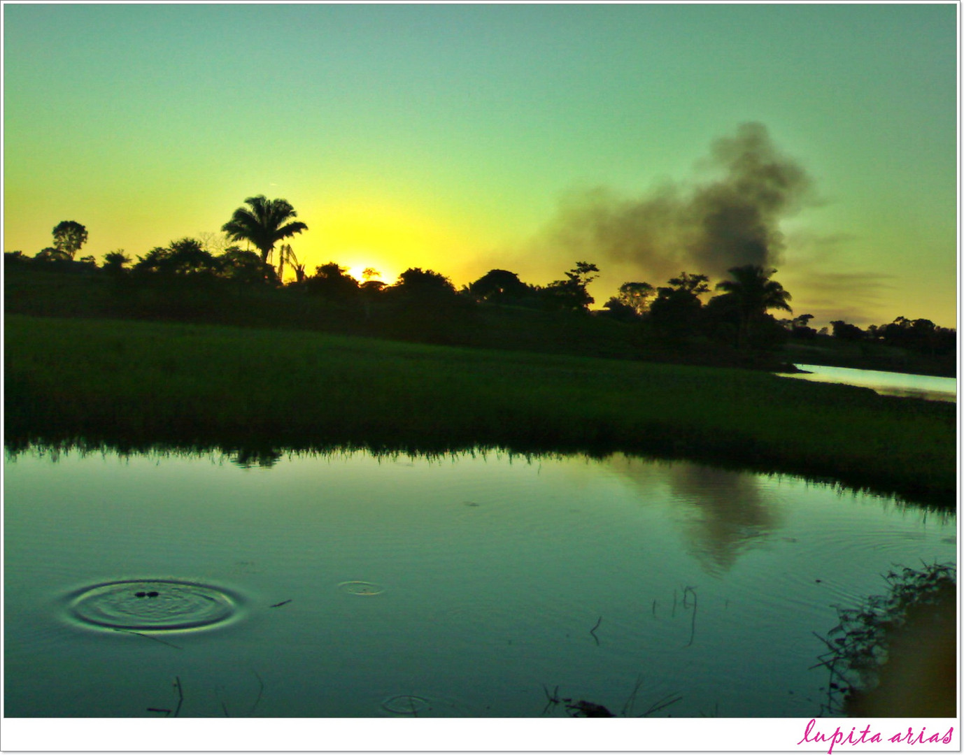 atardecer en chiapas