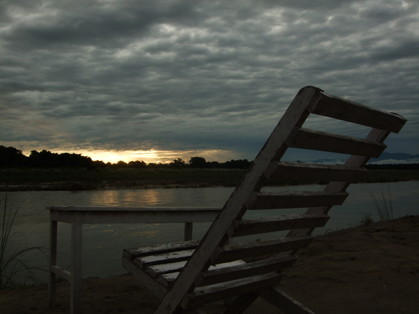 Atardecer en Chitwan