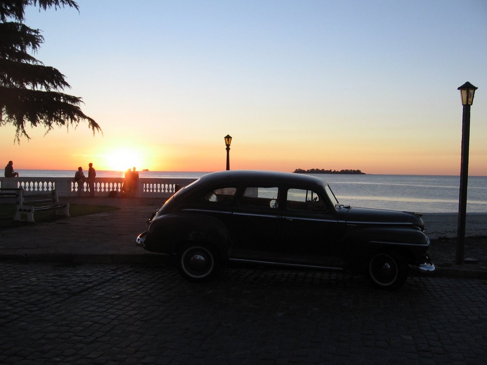 Atardecer en Colonia del Sacramento