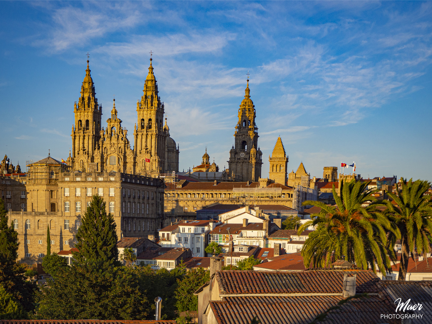 Atardecer en Compostela-