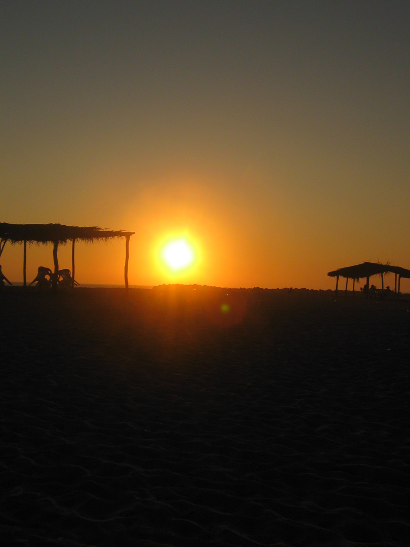 atardecer en Corralero Oaxaca Mexico