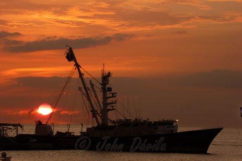 Atardecer en Cumaná hoy 16-09-2011 / Cumana Sunset 16-09-2011