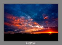 Atardecer en Doñana