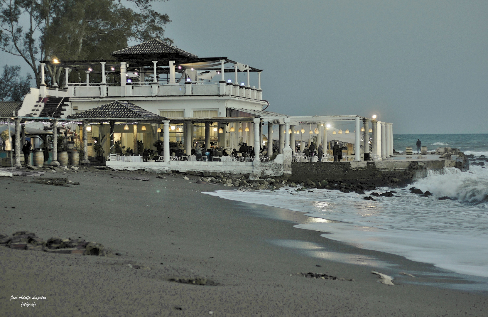 Atardecer en el Balneario