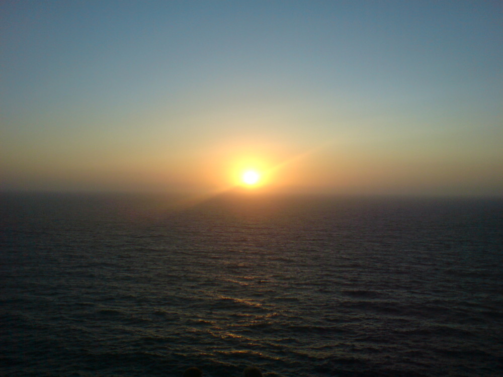 Atardecer en el cabo san Vicente