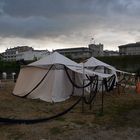 Atardecer en el campamento romano