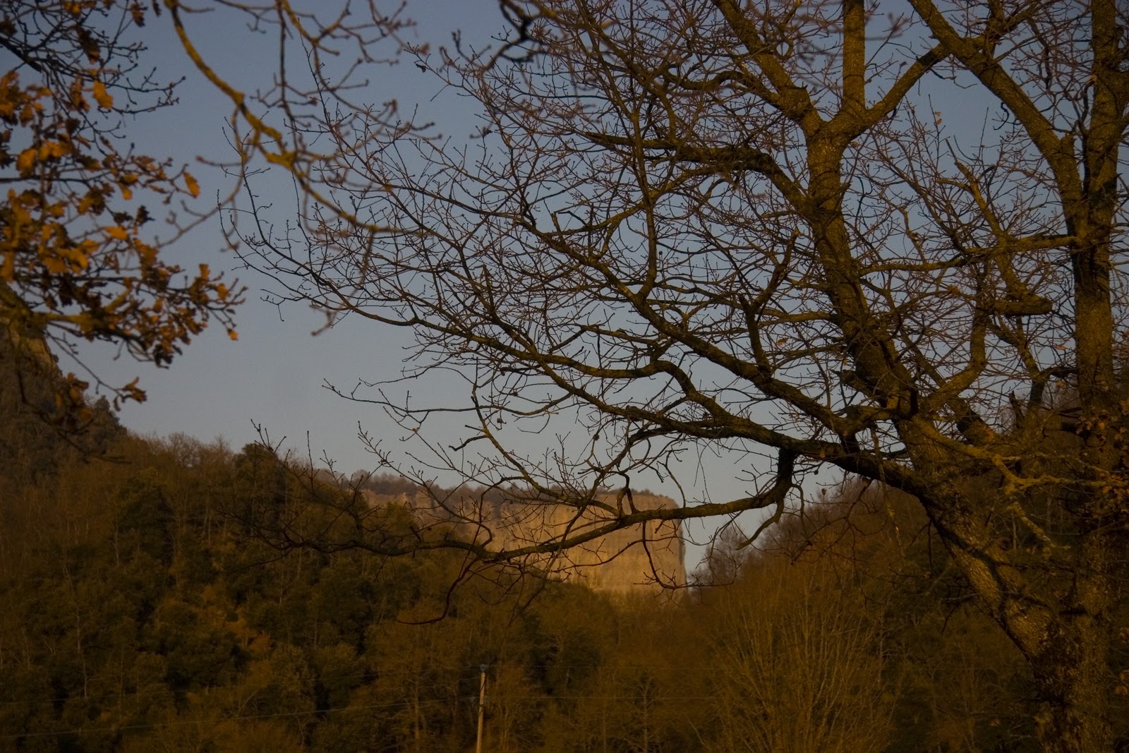 Atardecer en el Collsacabra