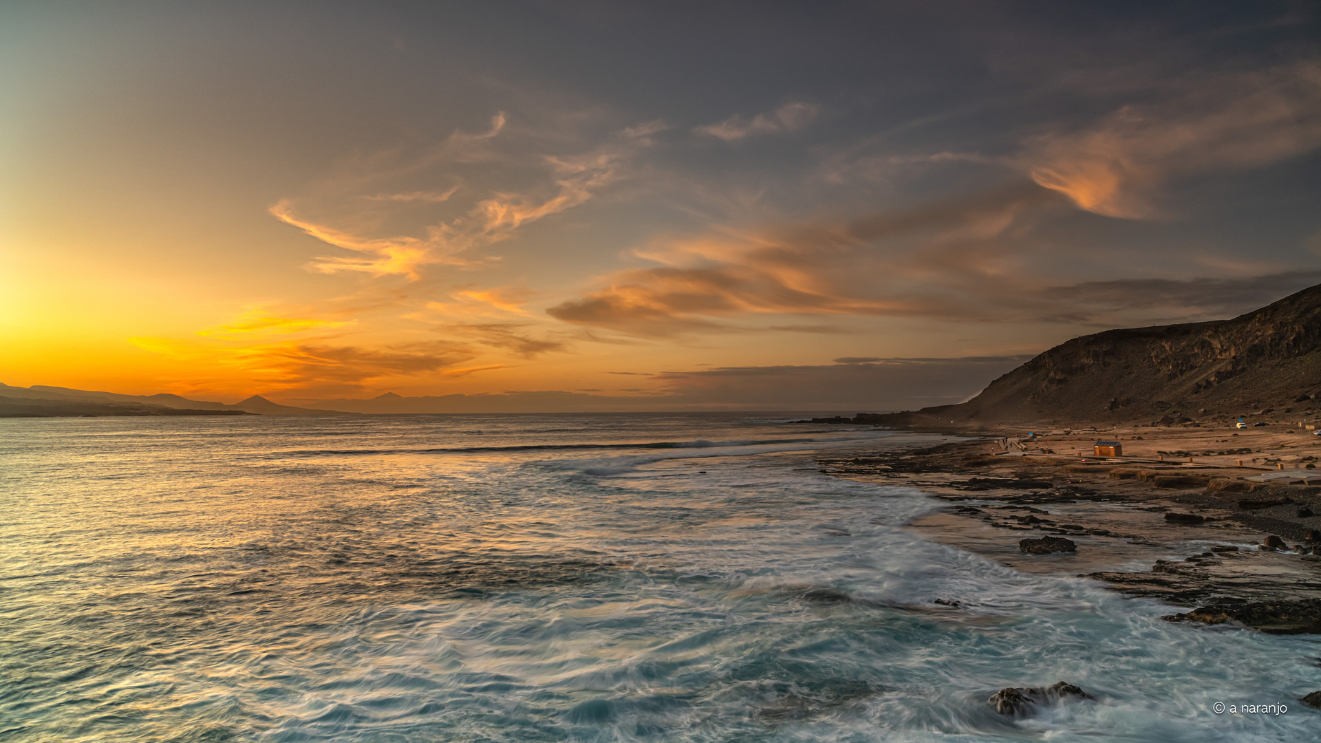 ATARDECER EN EL CONFITAL GRAN CANARIA