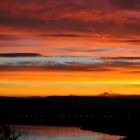 Atardecer en el Embalse de Uzquiza ,Burgos