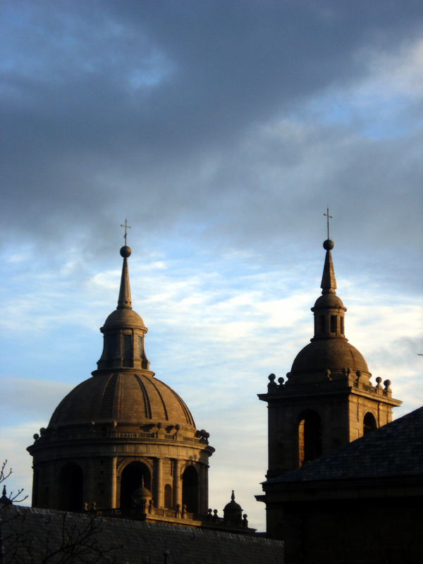 Atardecer en El Escorial