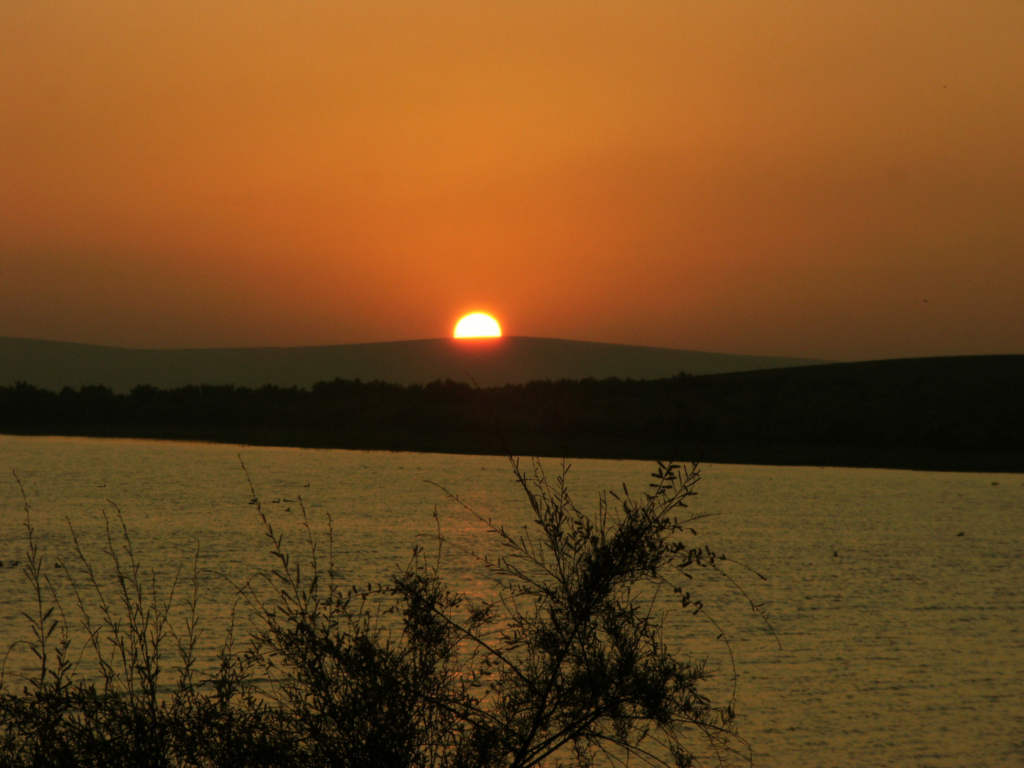 Atardecer en el Guadalquivir