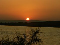 Atardecer en el Guadalquivir