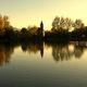 Atardecer en el lago