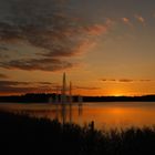 ATARDECER EN EL LAGO