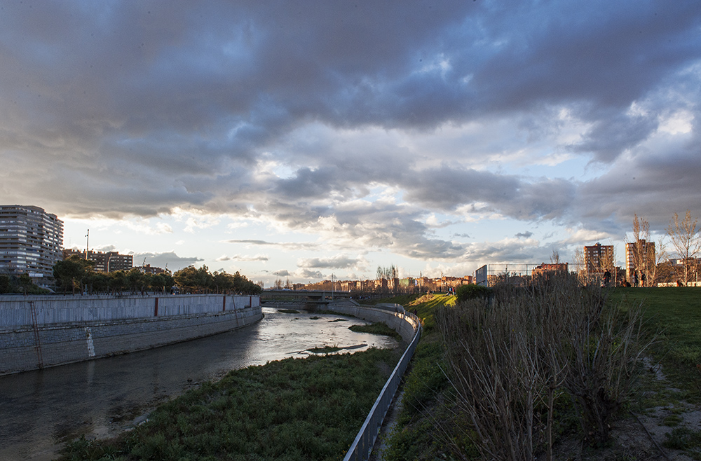 Atardecer en el Manzanares